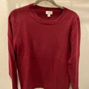 JCrew Teddie crew neck sweater